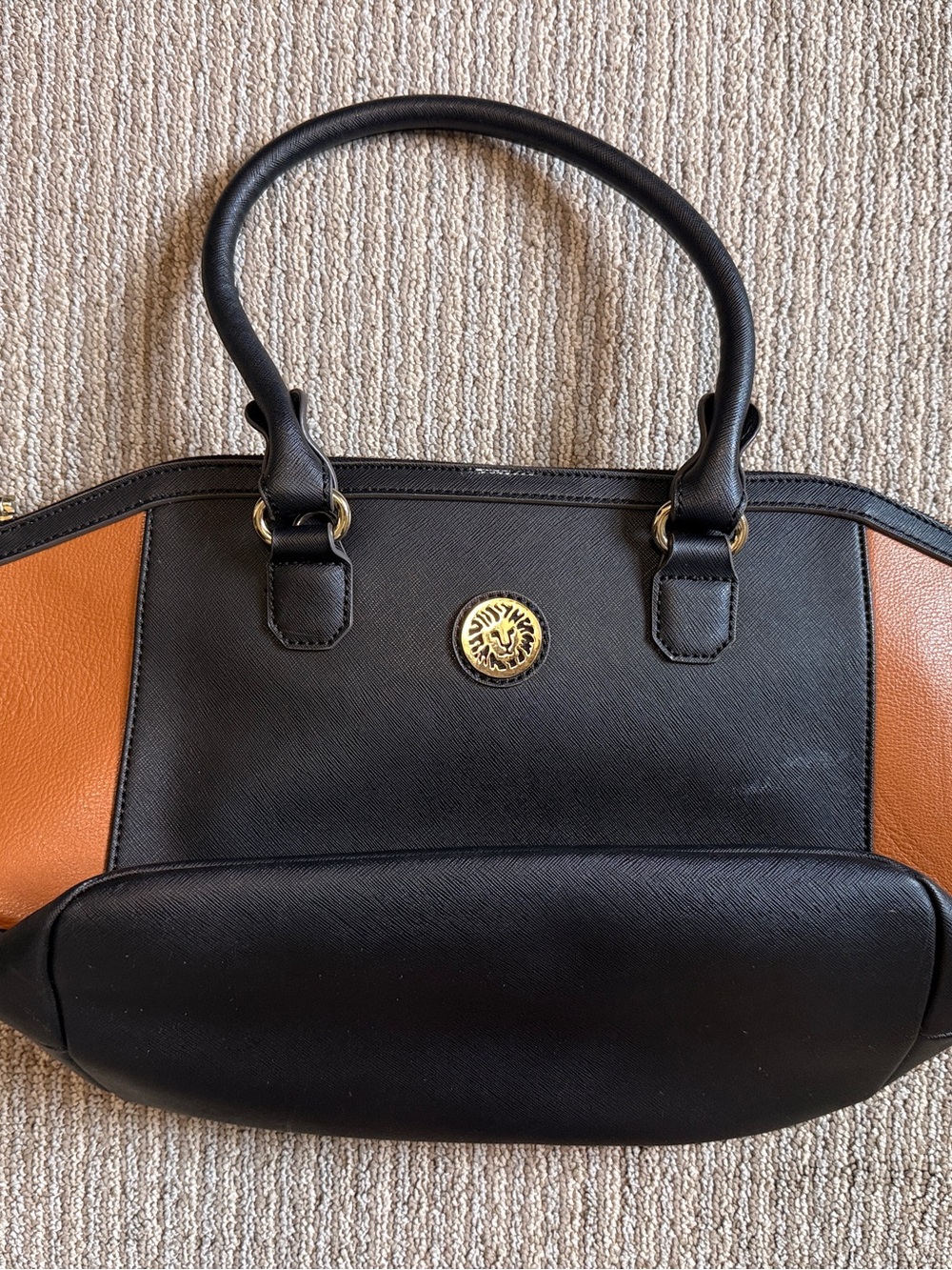 Anne Klein Black and Brown Handbag!!